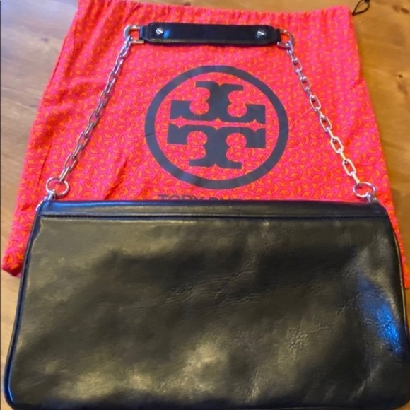 Tory Burch classic clutch or shoulder bag option - Picture 2 of 4